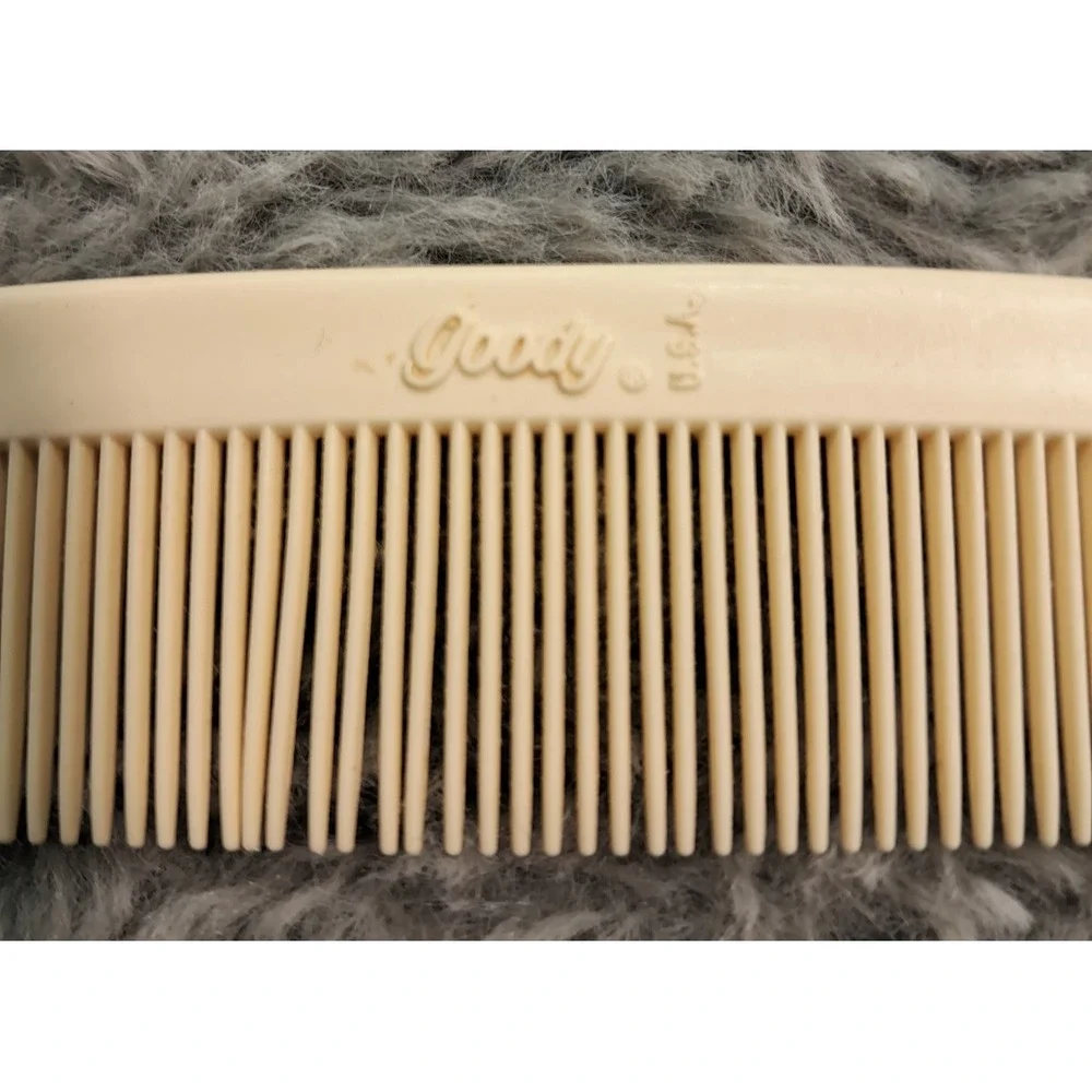 Lot VTG Combs USA Plastic Goody Stanley Foldable Unbreakable Folding 80s 90s